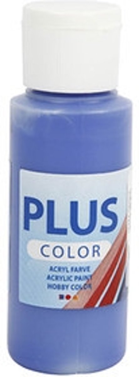 Plus Color acrylverf, ultra marine, 60ml [HOB-39645]